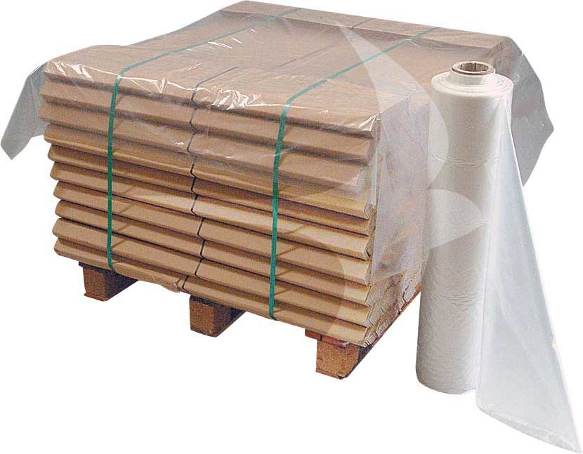 900/1800 x 1800mm Light Duty Clear Pallet Top Sheets (200/Roll)