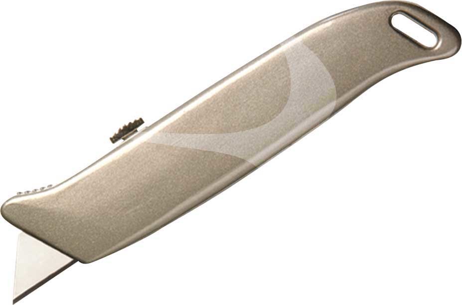 Manual Retractable Blade Metal Safety Knife