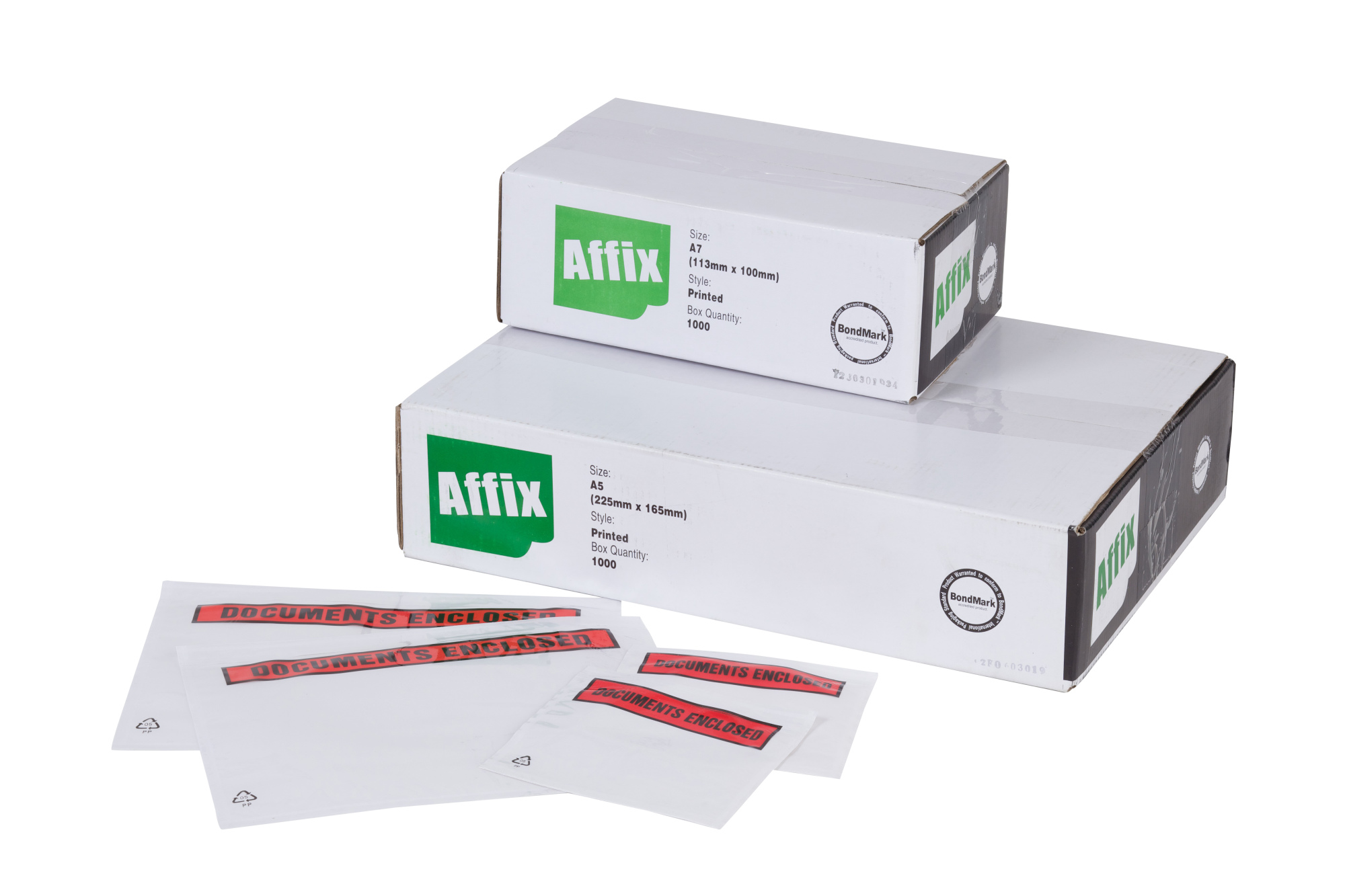 AFFIX 162 x 120mm A6 Printed Document Wallets