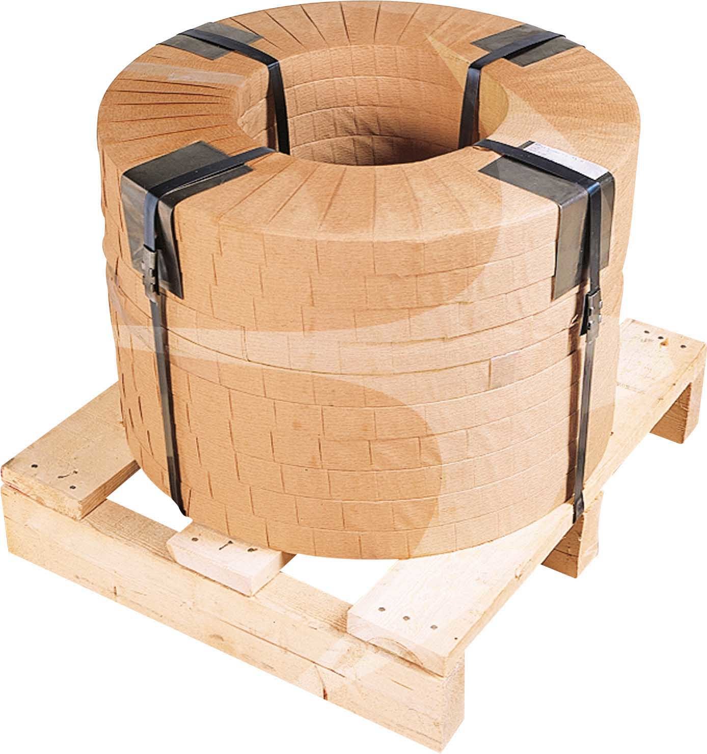 TAUREX 16mm x 0.5mm Ribbon Wound Steel Strapping (Pack of 1 Reel)