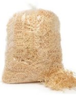 2kg Mini Bag Wood Wool - Natural