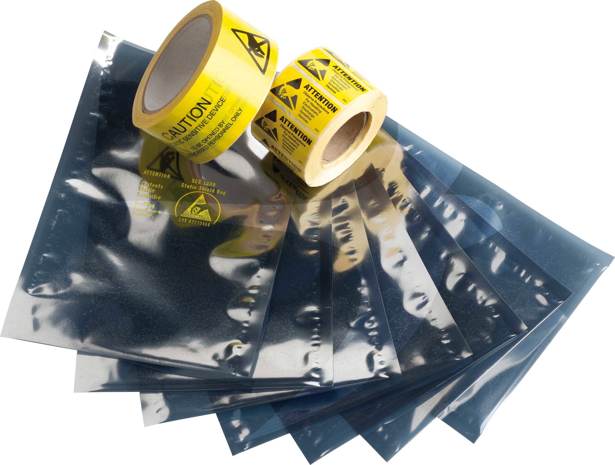 5 x 8" Metalized Bags Zip Top