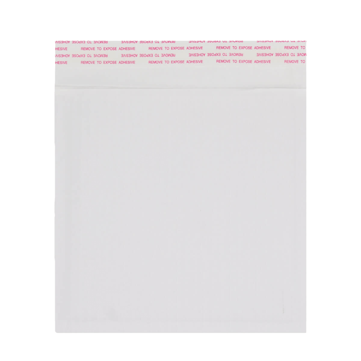 165 x 165mm White Corrugated Bag