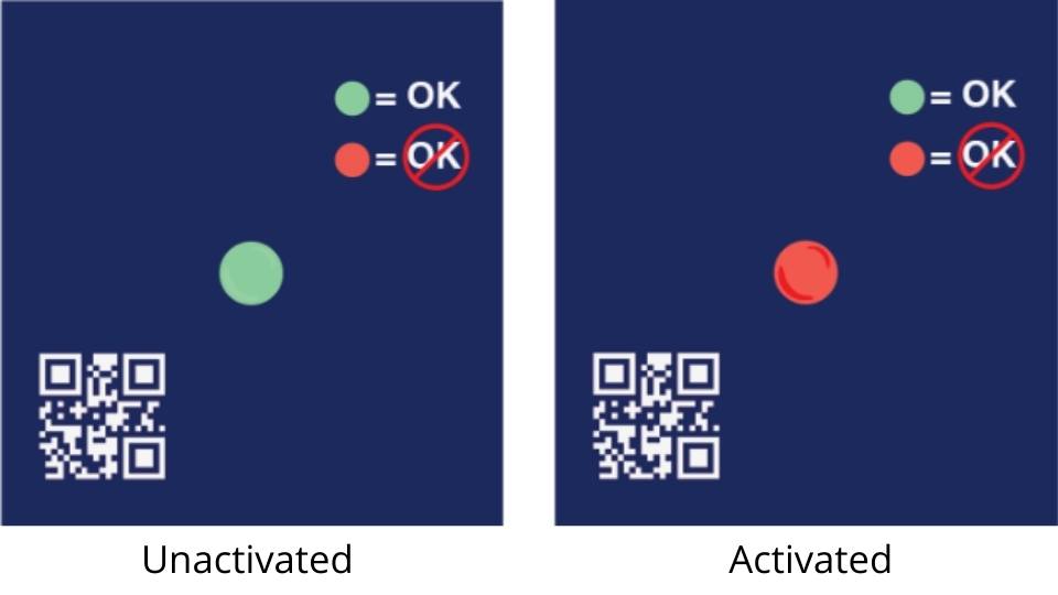 FCP 2C/36F Freeze Descending Temp Indicator