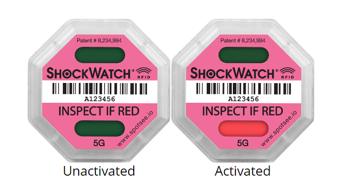 PINK 5G ShockWatch RFID